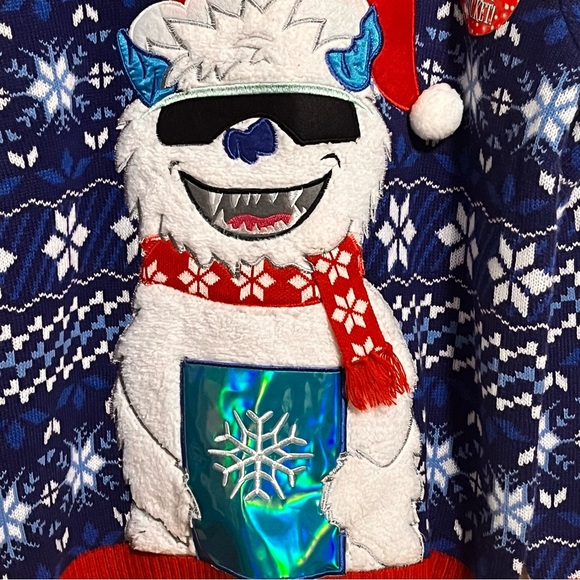 Holiday Hype Ugly Christmas Sweater Large drink holder - Picture 3 of 12